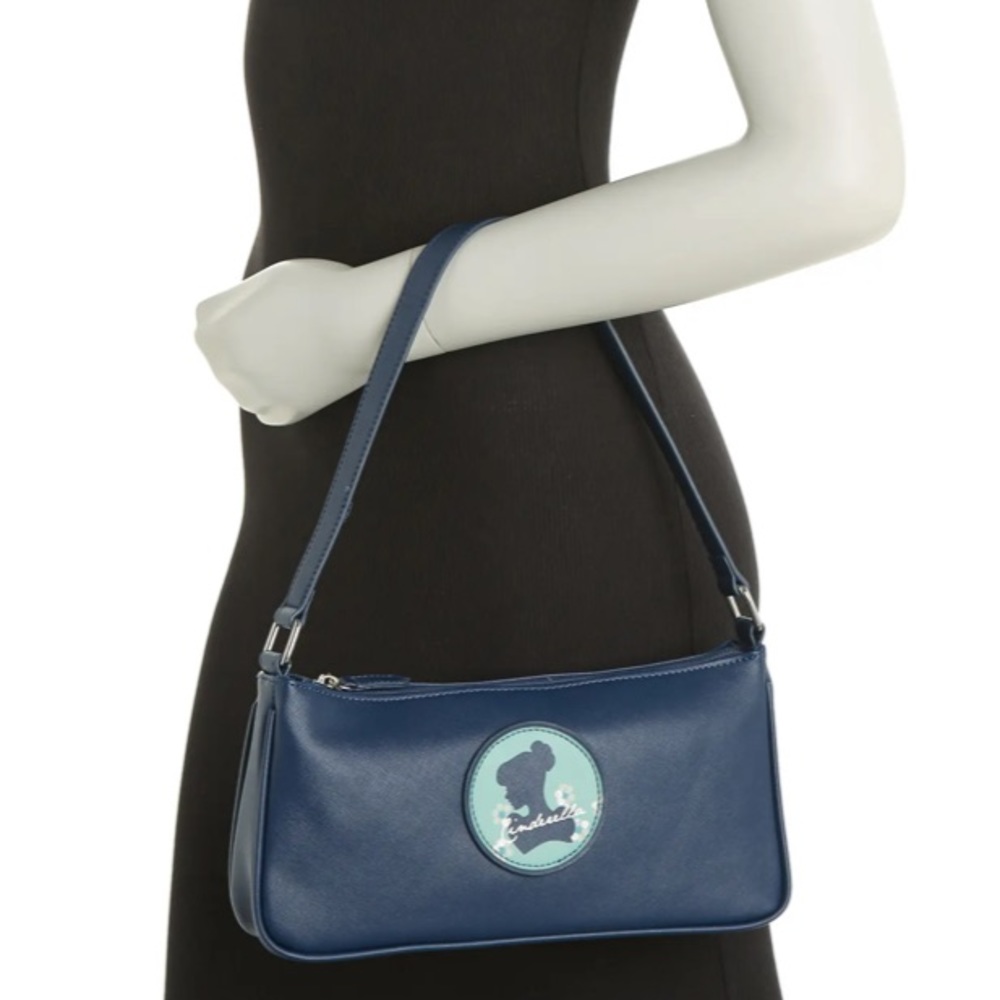 Cinderella Sequin Appliqué Baguette Bag DANI BY DANIELLE‎ NICOLE